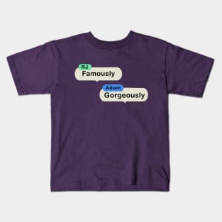 Famously, Gorgeously Resident Services Podcast Kids T-Shirt